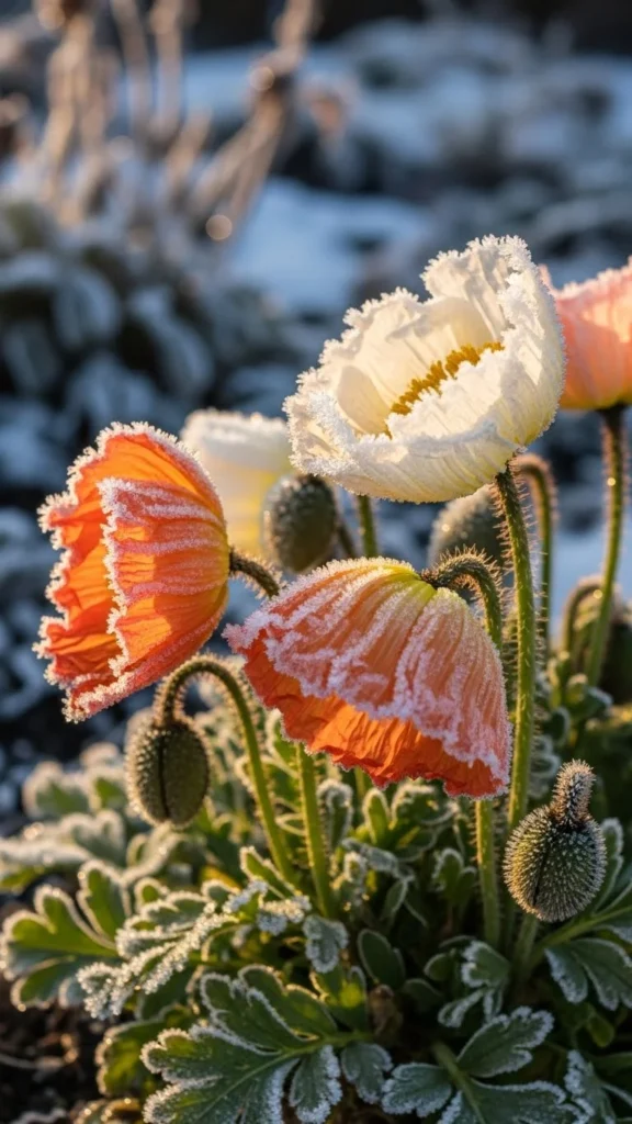 Iceland Poppies With Soft Color