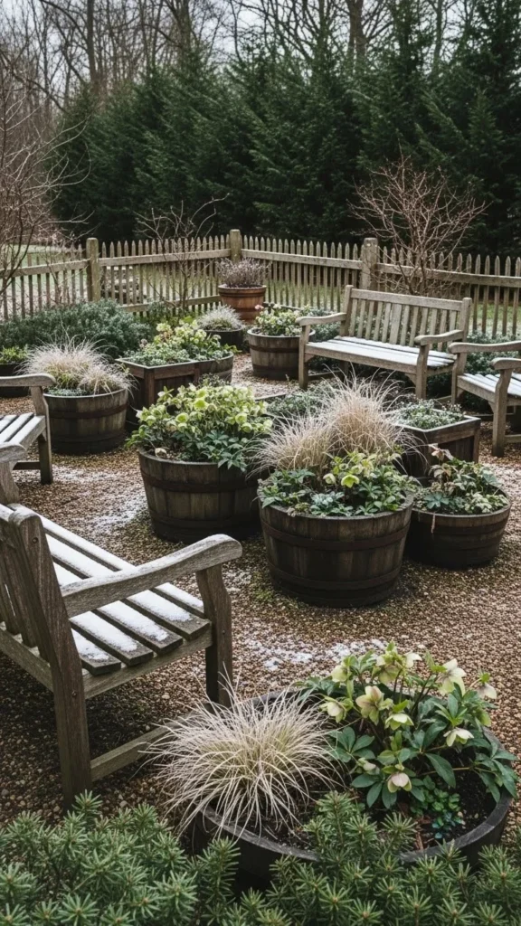Pine Green and Weathered Wood