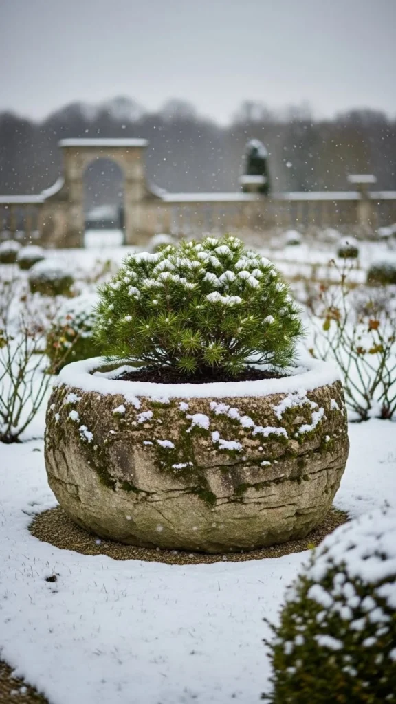 Natural Stone Planters