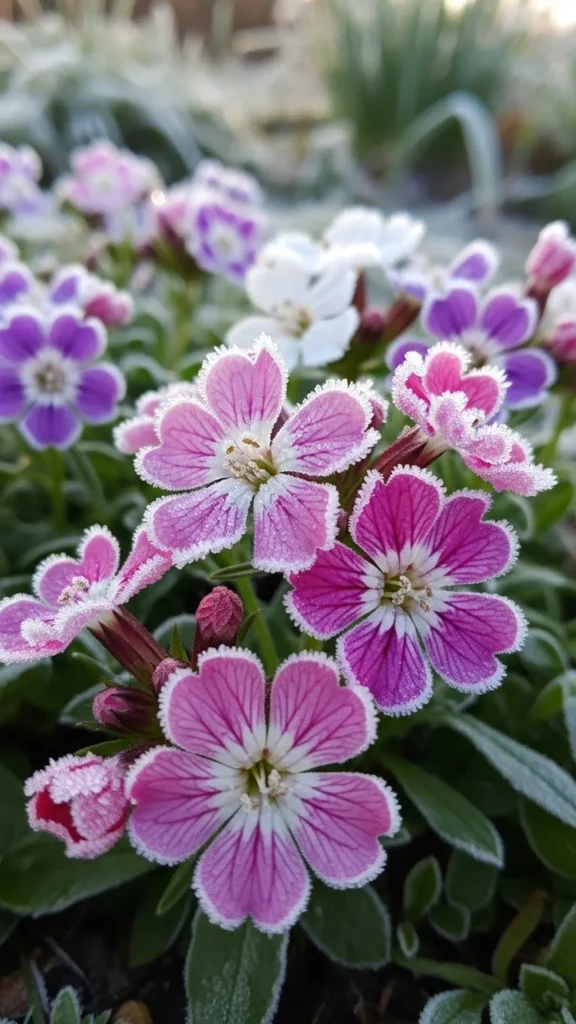 Schizanthus With Orchid-Like Blooms