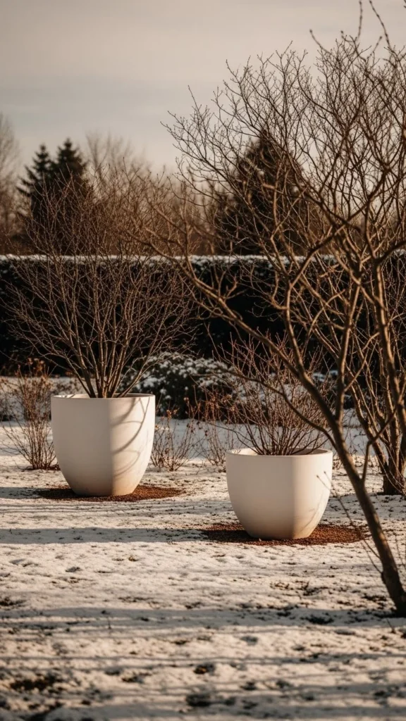 Soft White and Bare Branch Brown