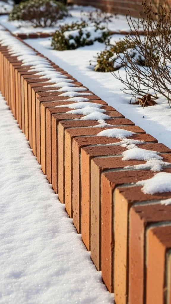  Brick Soldier Course Edging