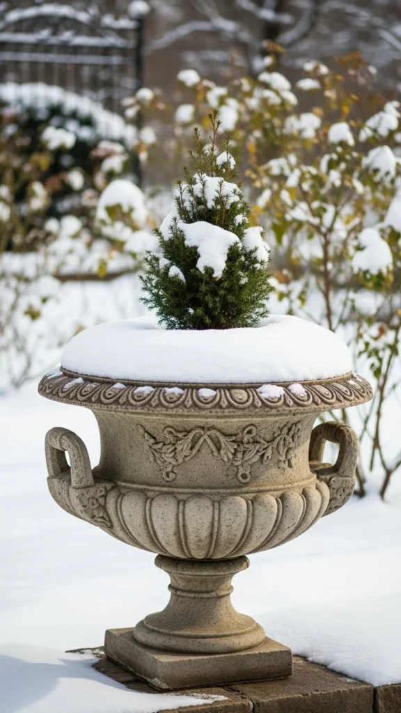 Cast Stone Urn Pots