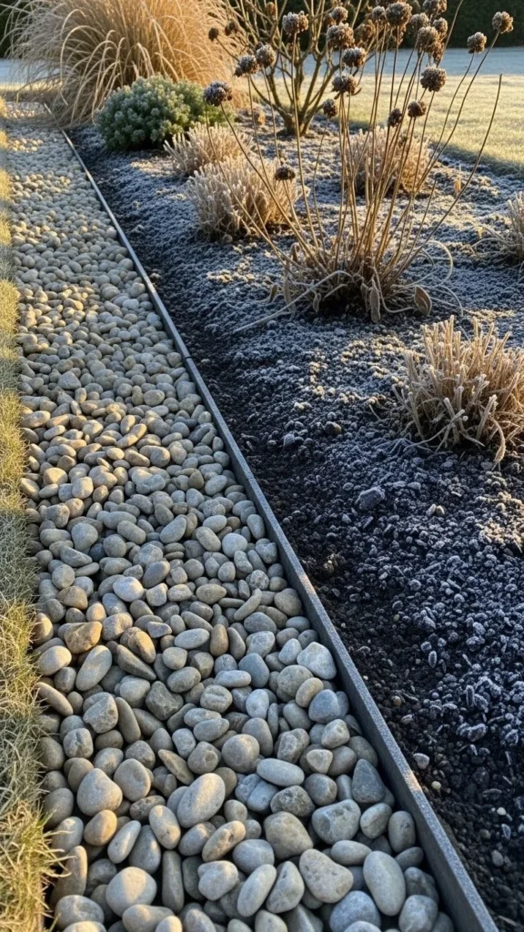 Gravel Trench Borders