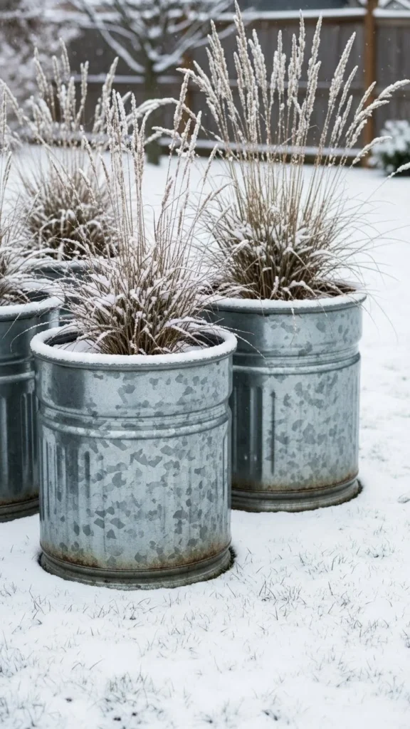 Galvanized Steel Planters