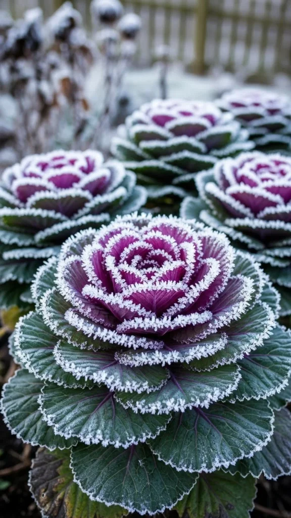 Ornamental Kale With Bold Rosettes