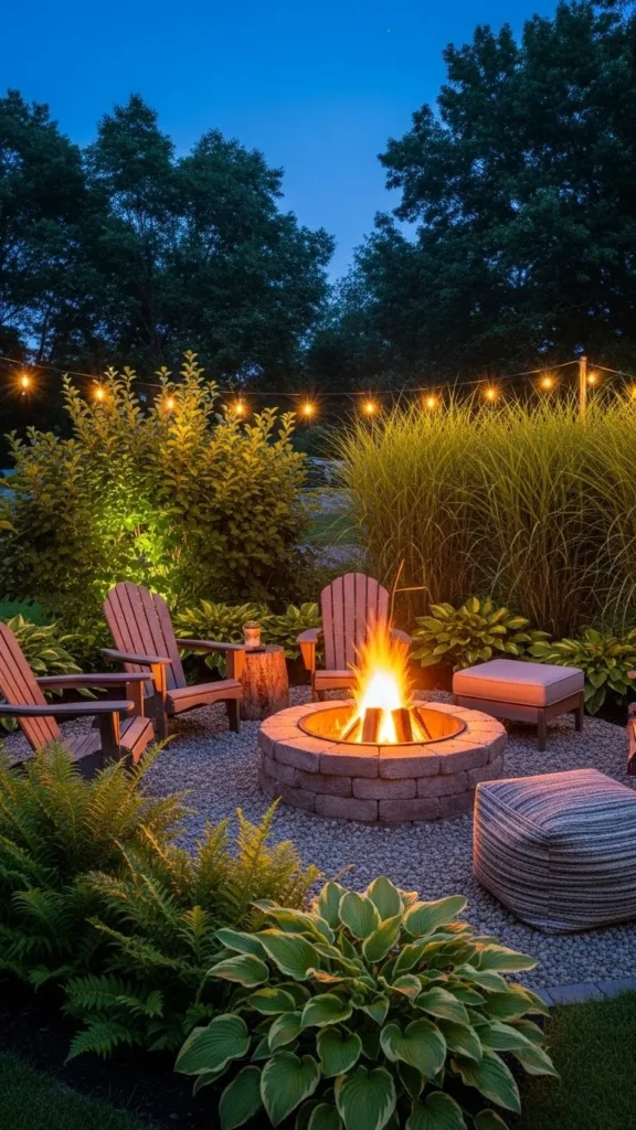A Simple Fire Pit Area