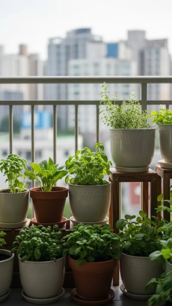 Balcony Container Clusters