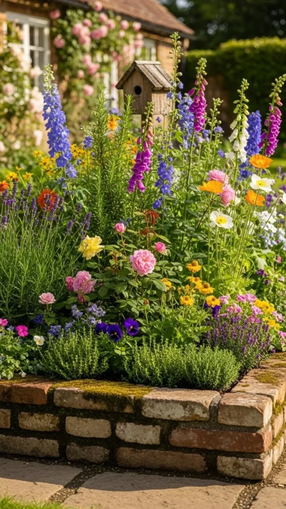 Brick and Stone Edging