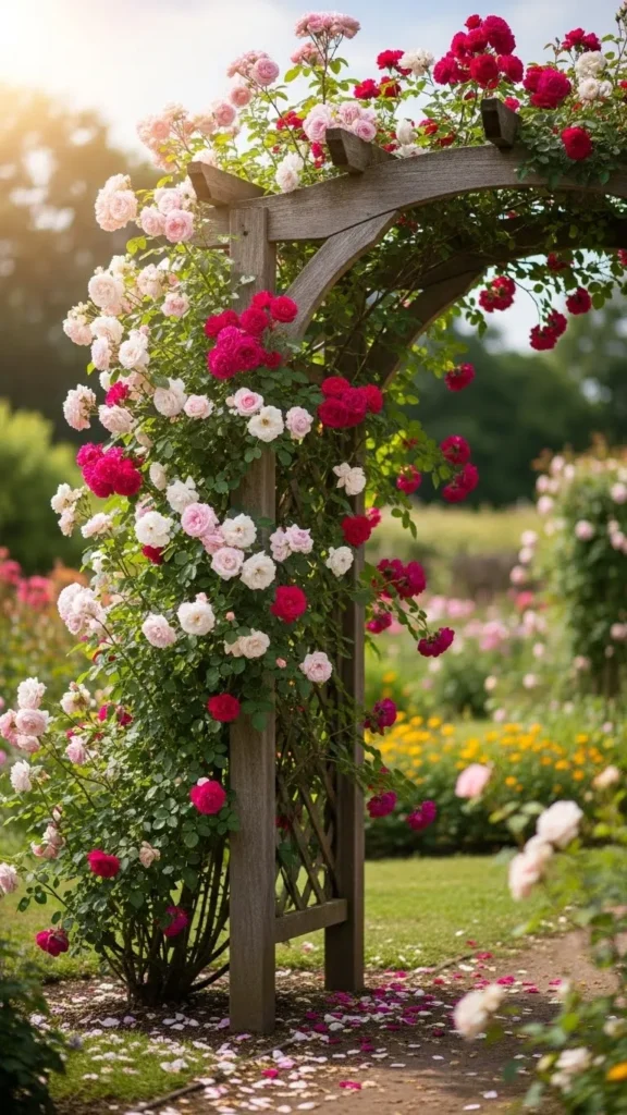 Climbing Plants on Arbors