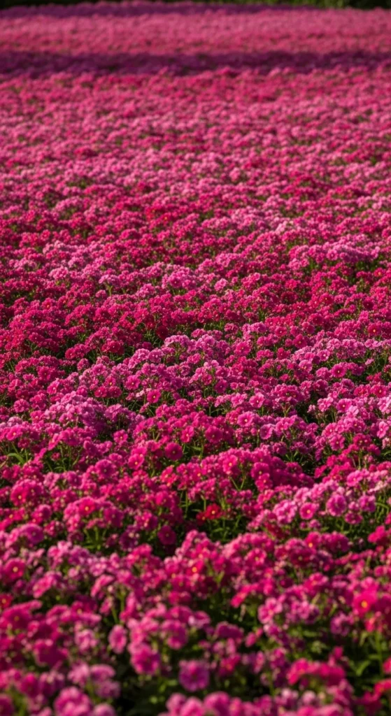 Color Blocks With One Plant Type