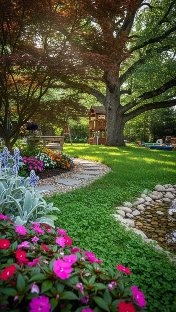Family-Friendly Shade Space