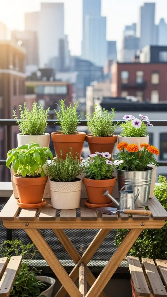 Folding Table Gardens