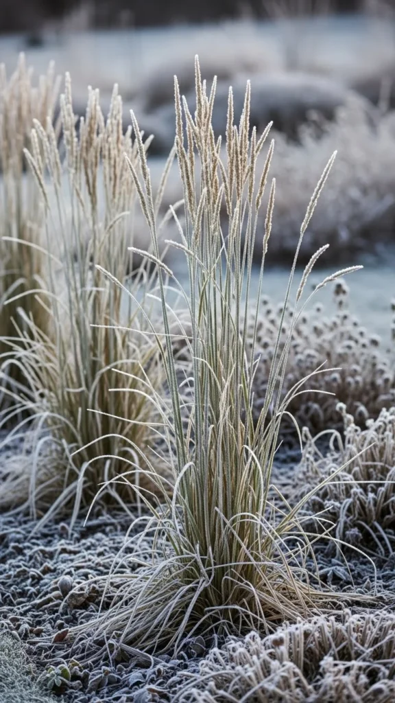Frosted Grass Stakes