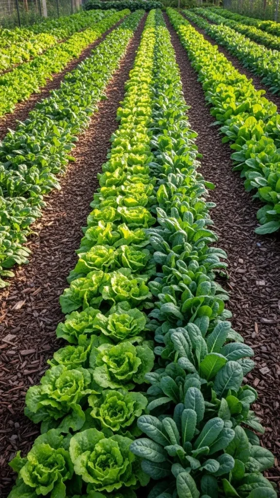 Grid Spacing for Vegetables