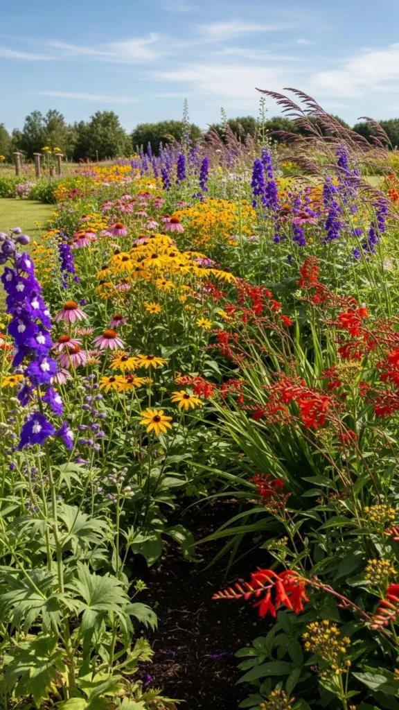 Heat-Loving Perennial Borders