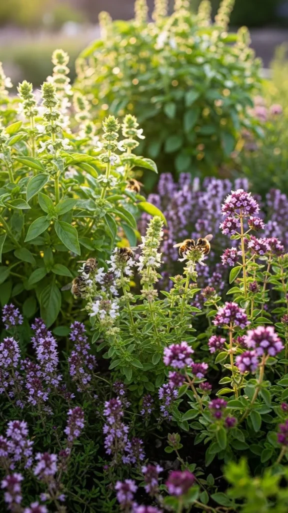 Herbs Left to Flower