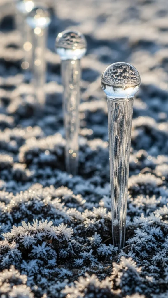 Icicle-Inspired Stakes