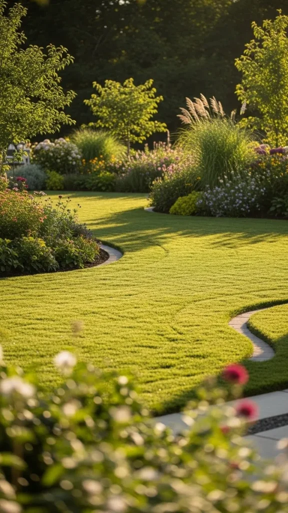  Meandering Lawn Edges