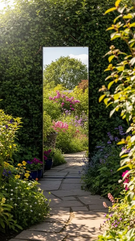 Mirror Panels for Depth