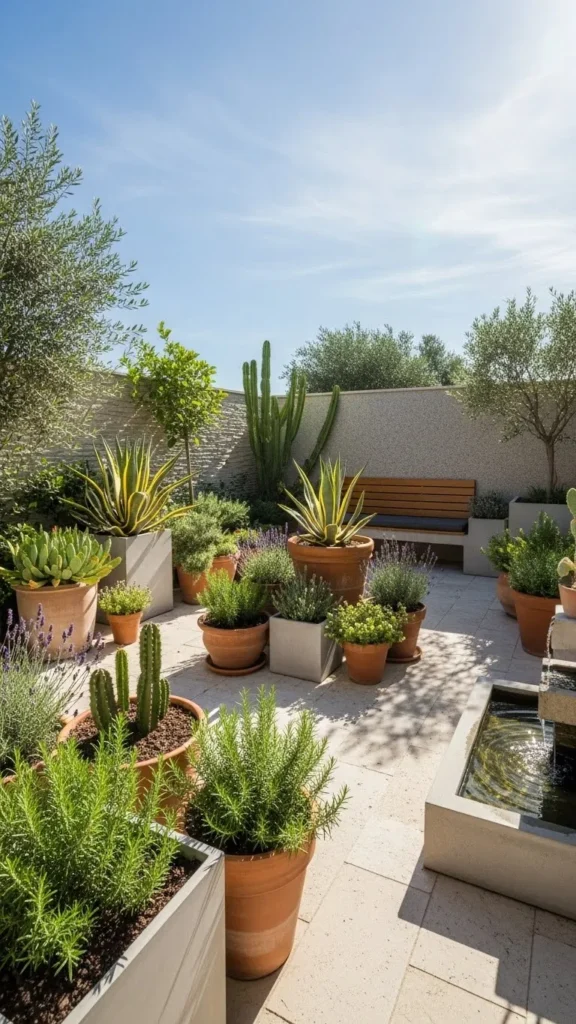 Open Sun Courtyard Layouts