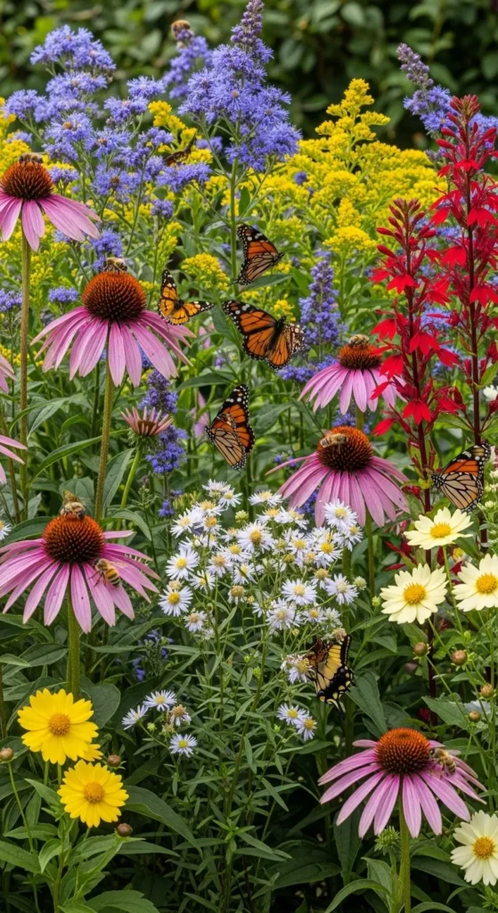Pollinator Corners With Native Plants