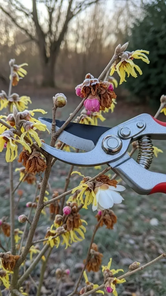 Pruning Without Losing Winter Blooms