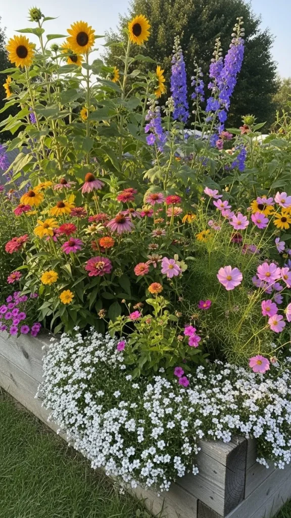  Raised Beds With Mixed Heights