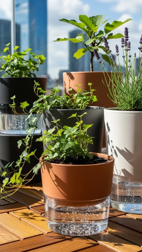 Self-Watering Pots