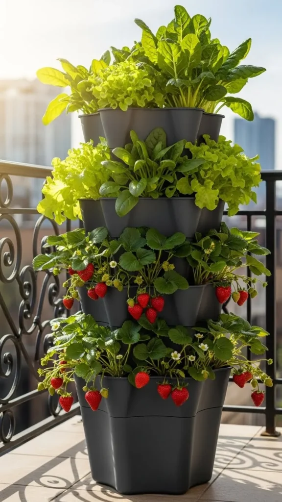 Stackable Planter Towers