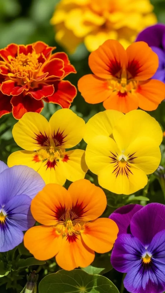 Sun-Friendly Edible Flowers