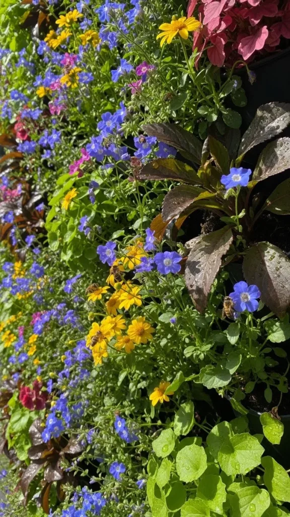 Vertical Flower Panels