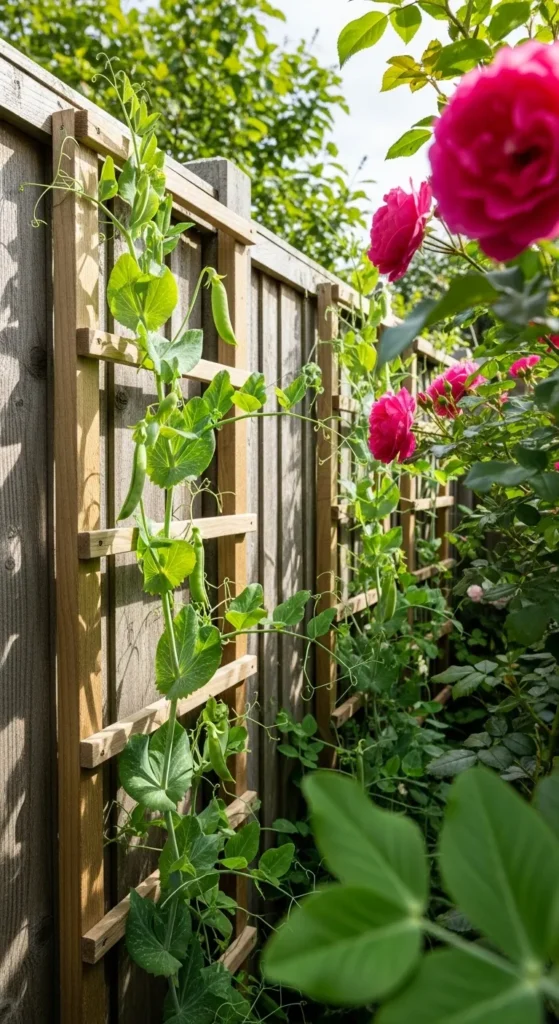 Vertical Trellis Gardens for Tight Spaces