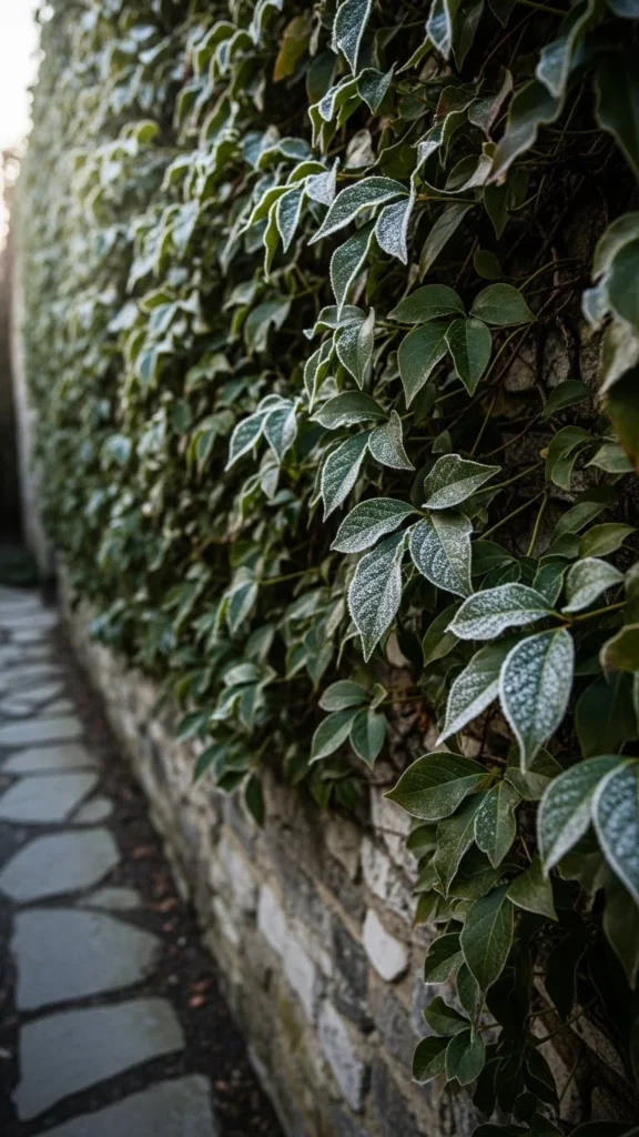 Winter Evergreen Vines