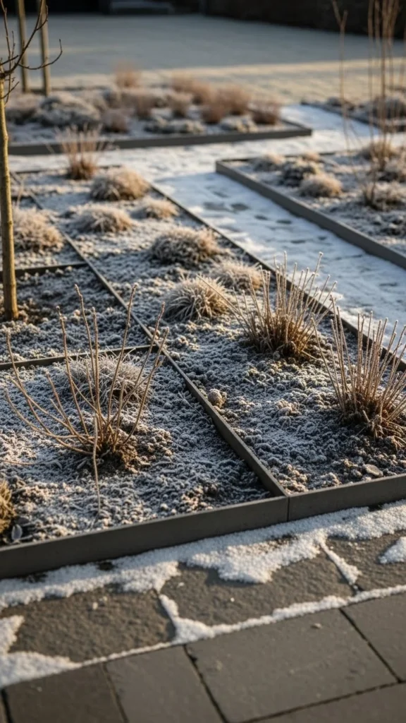 Winter Garden Edging