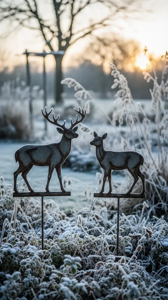 Woodland Animal Stakes