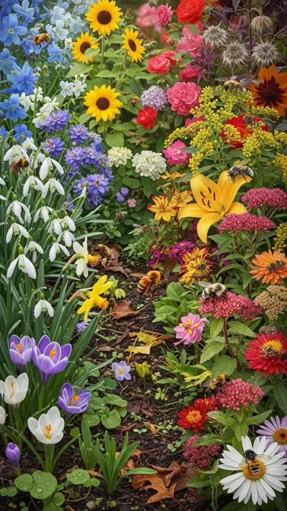 Bloom Timing From Spring to Fall